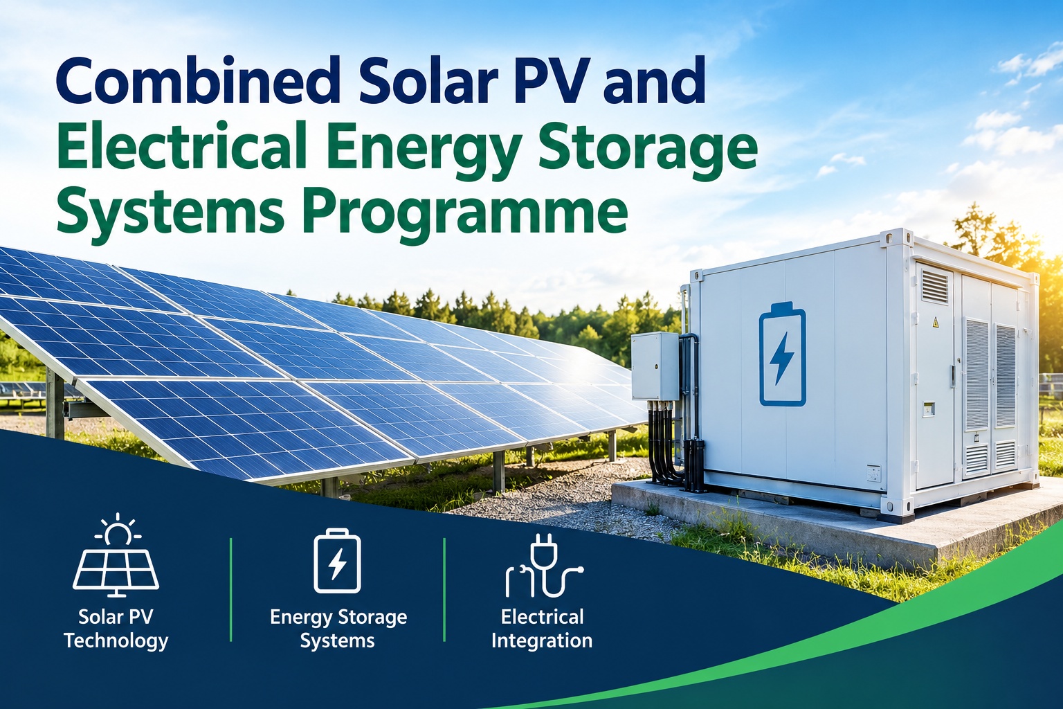 Combined Solar PV and Electrical Energy Storage Systems Programme // EAL 600/5175/9 + EAL 610/2091/6 | Two Level 3 Awards Thumbnail